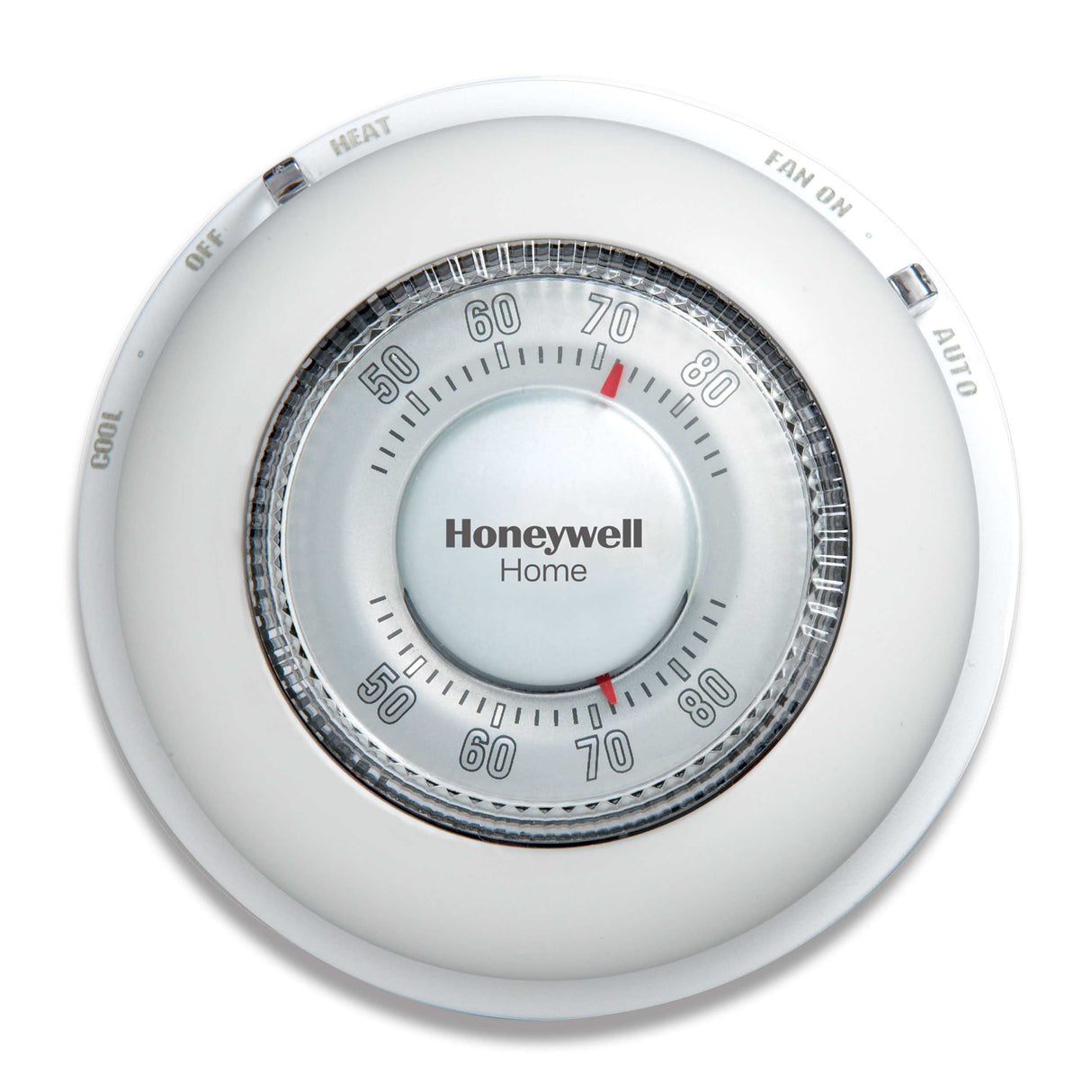 The Round Non-programmable Thermostat Heat and Cool