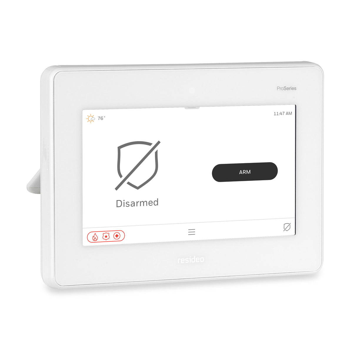 PROA7C right side in disarmed mode