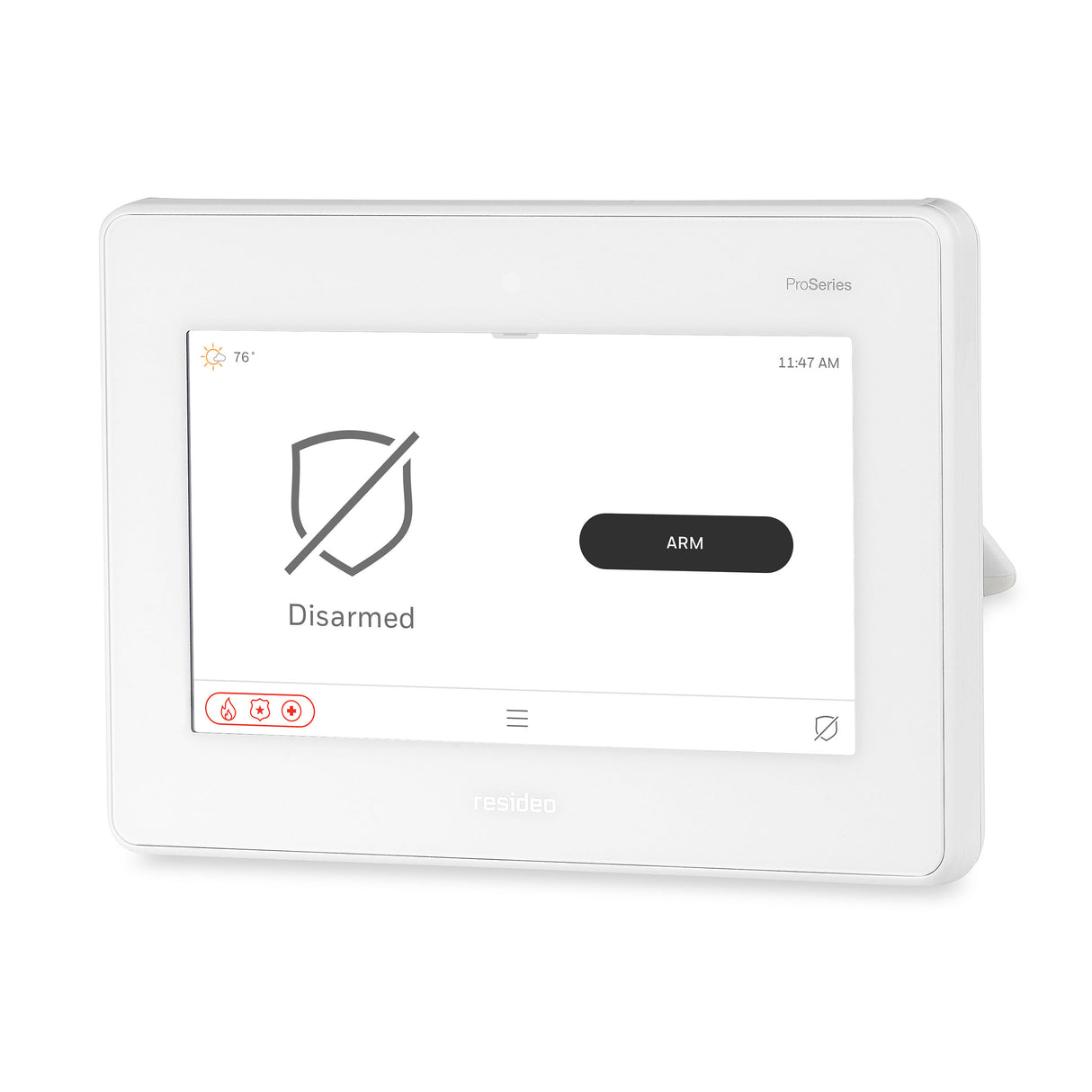 PROA7C left side in disarmed mode