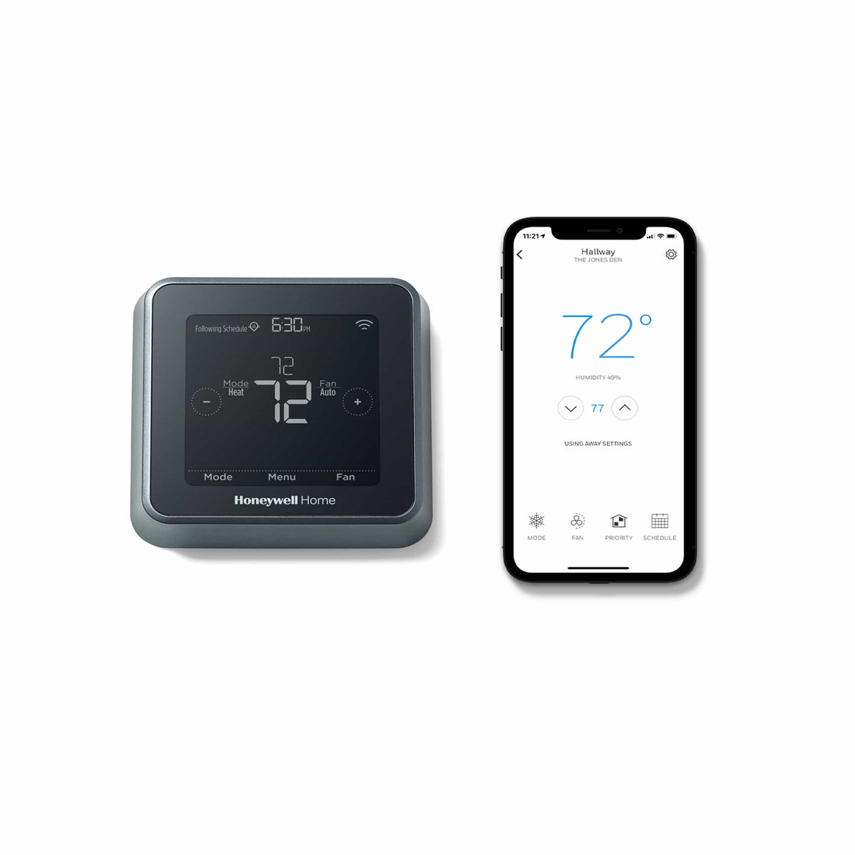 The Honeywell T5+ Smart Thermostat from Resideo