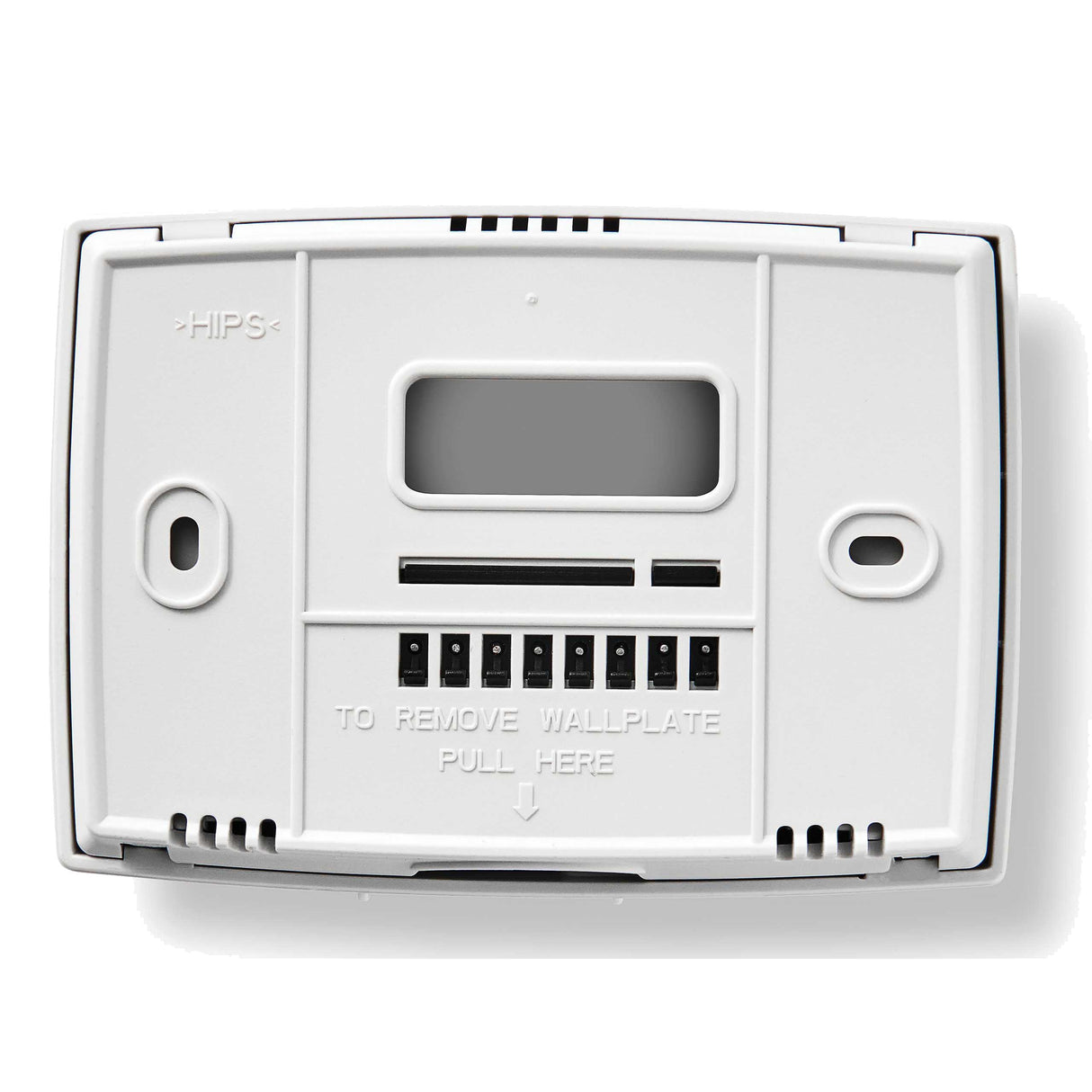RTH221B1039 1-Week Programmable Thermostat back view