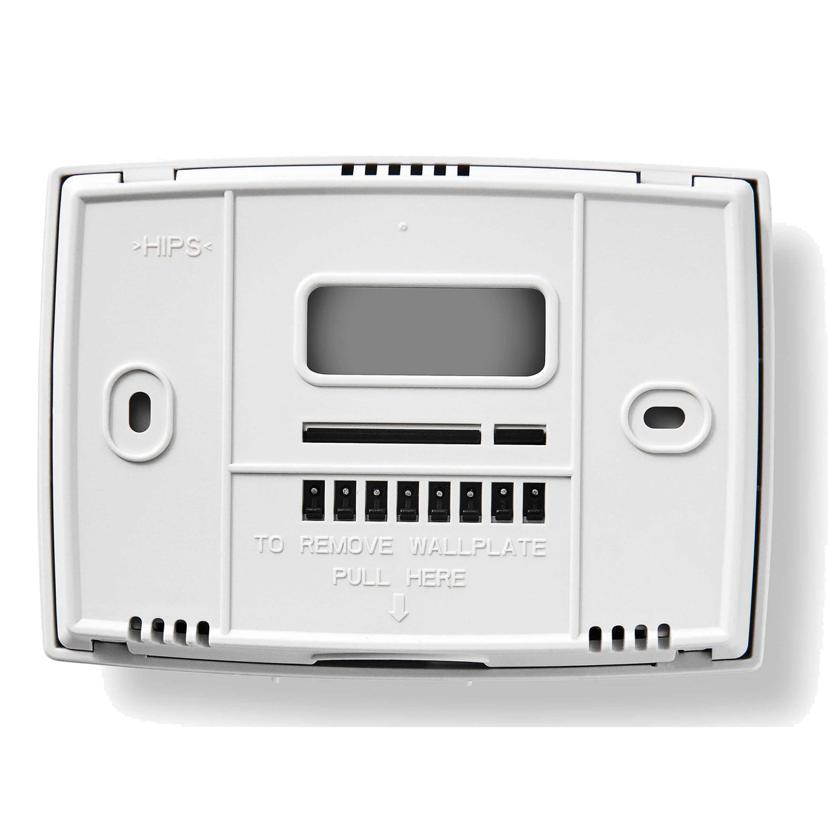 RTH221B1039 1-Week Programmable Thermostat back view