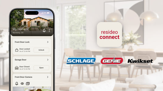 compatible with Schlage, Genie, and Kwikset.