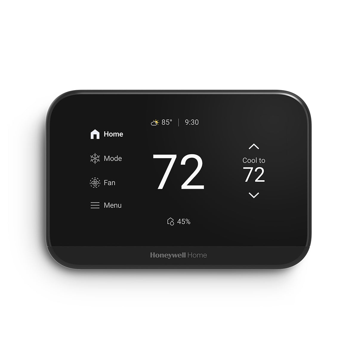 Honeywell Home ElitePRO™ S900 Smart Thermostat in Black - Front View