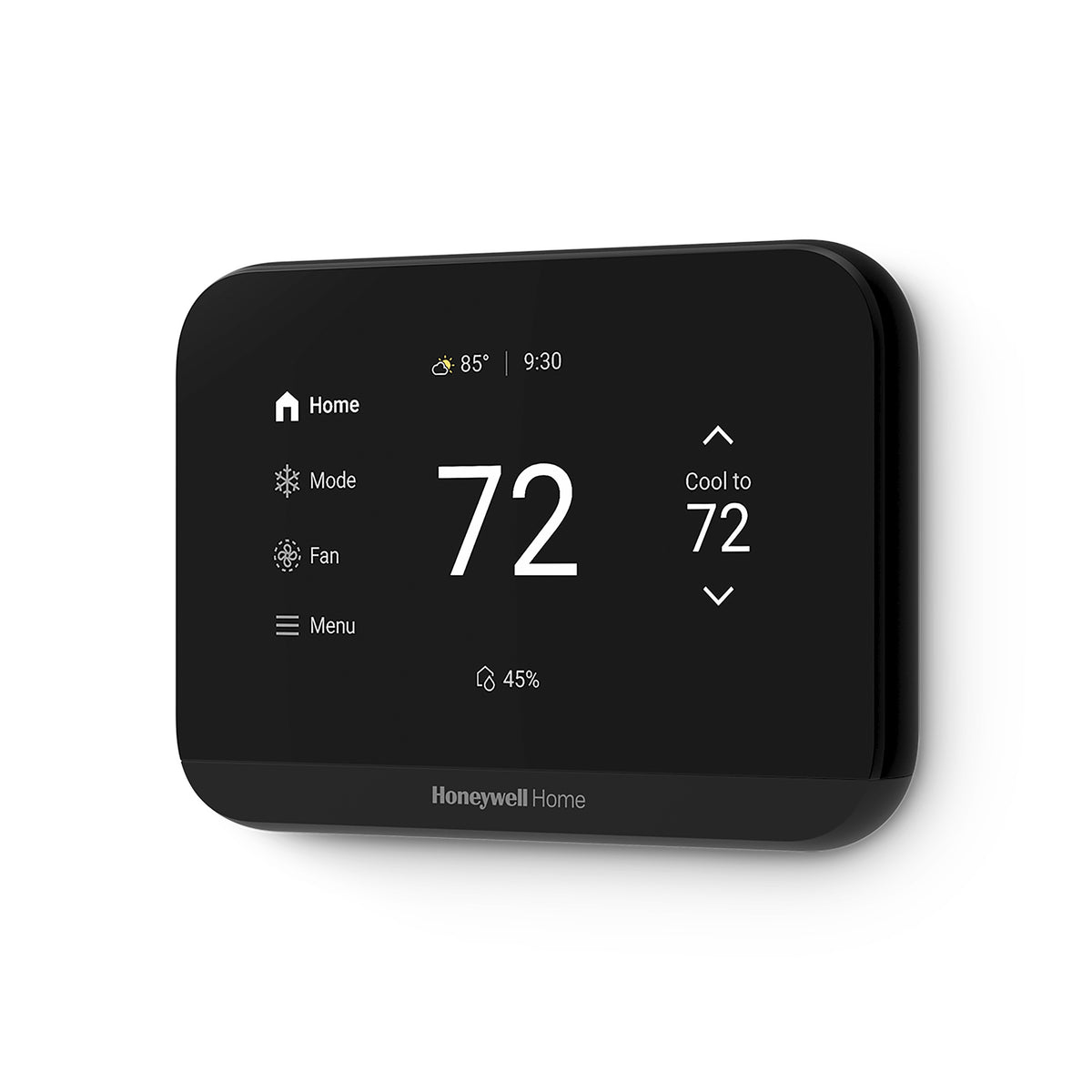 Honeywell Home ElitePRO™ S900 Smart Thermostat in Black - Product at Angle