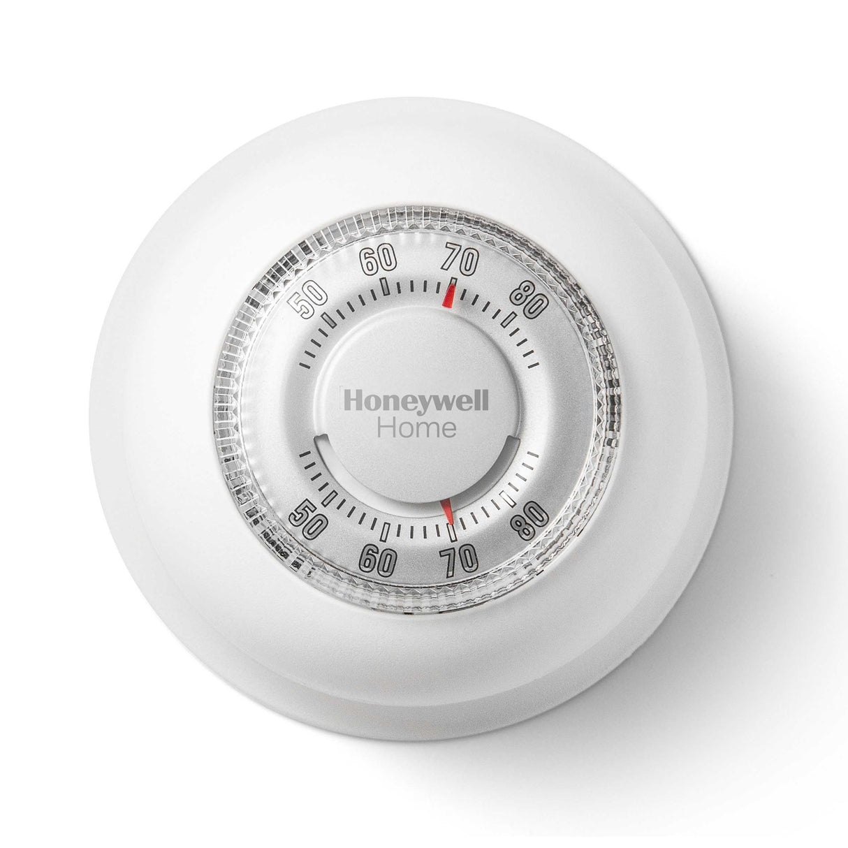 The Round® Manual Thermostat with Fahrenheit Plate
