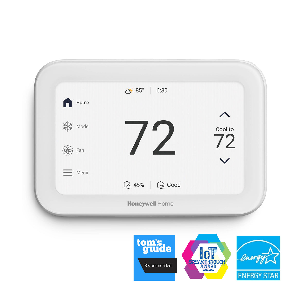 Honeywell Home X8S White Wins Tom’s Guide and IoT Breakthrough Award