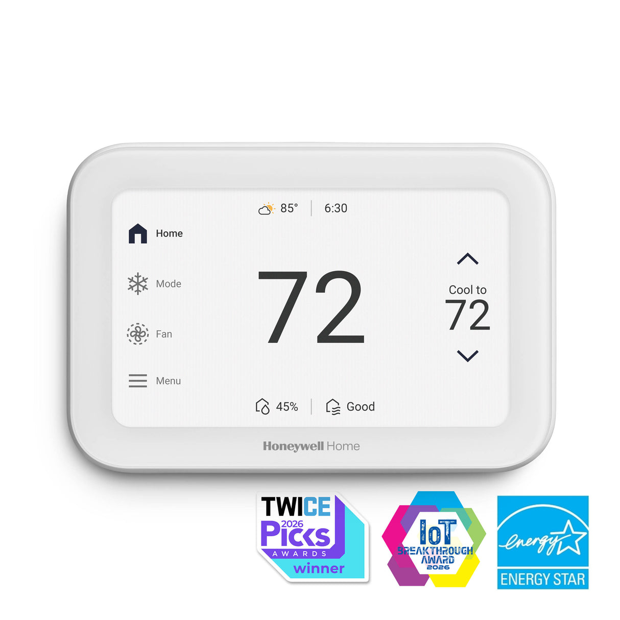 Honeywell Home X8S Wins IoT Breakthrough Award and TWICE Award at CES 2026