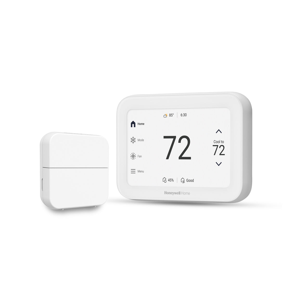 X8S Smart Thermostat Fahrenheit Display with Room Sensor in White