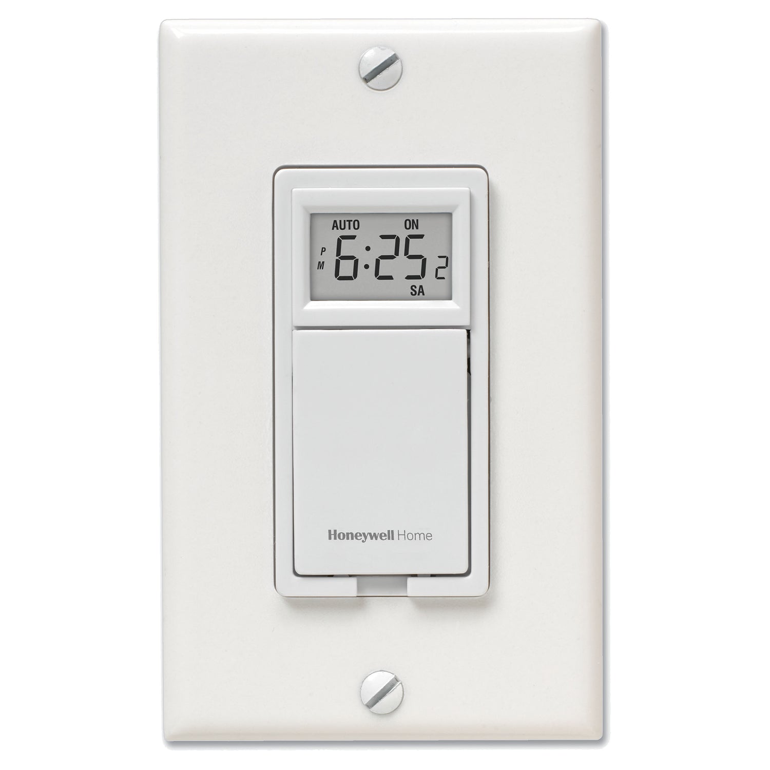 White Programmable Light Switch Timer (LED, CF) | Honeywell Home