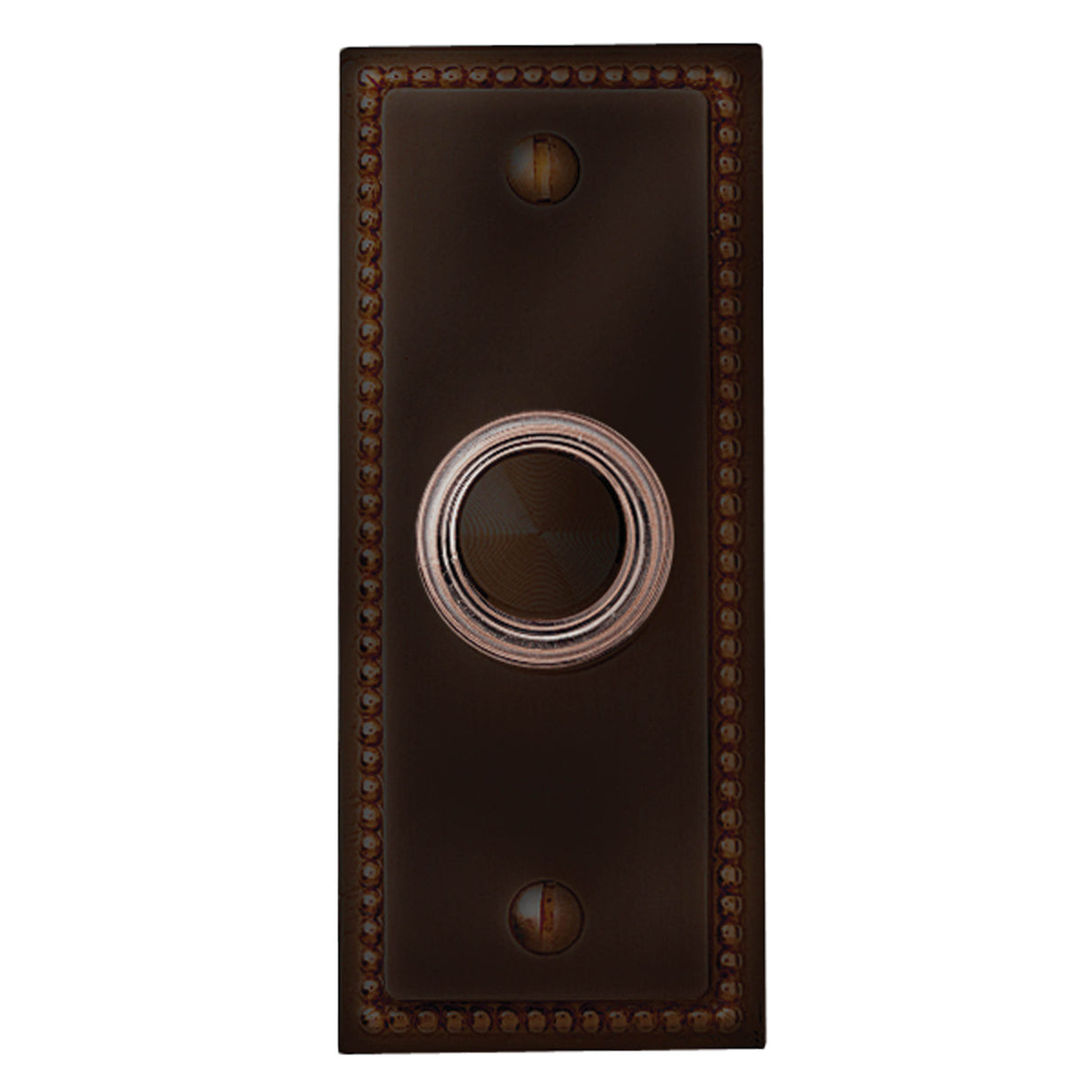 BRASS WIRED ILLUMINATED PUSH DOORBELL BUTTON