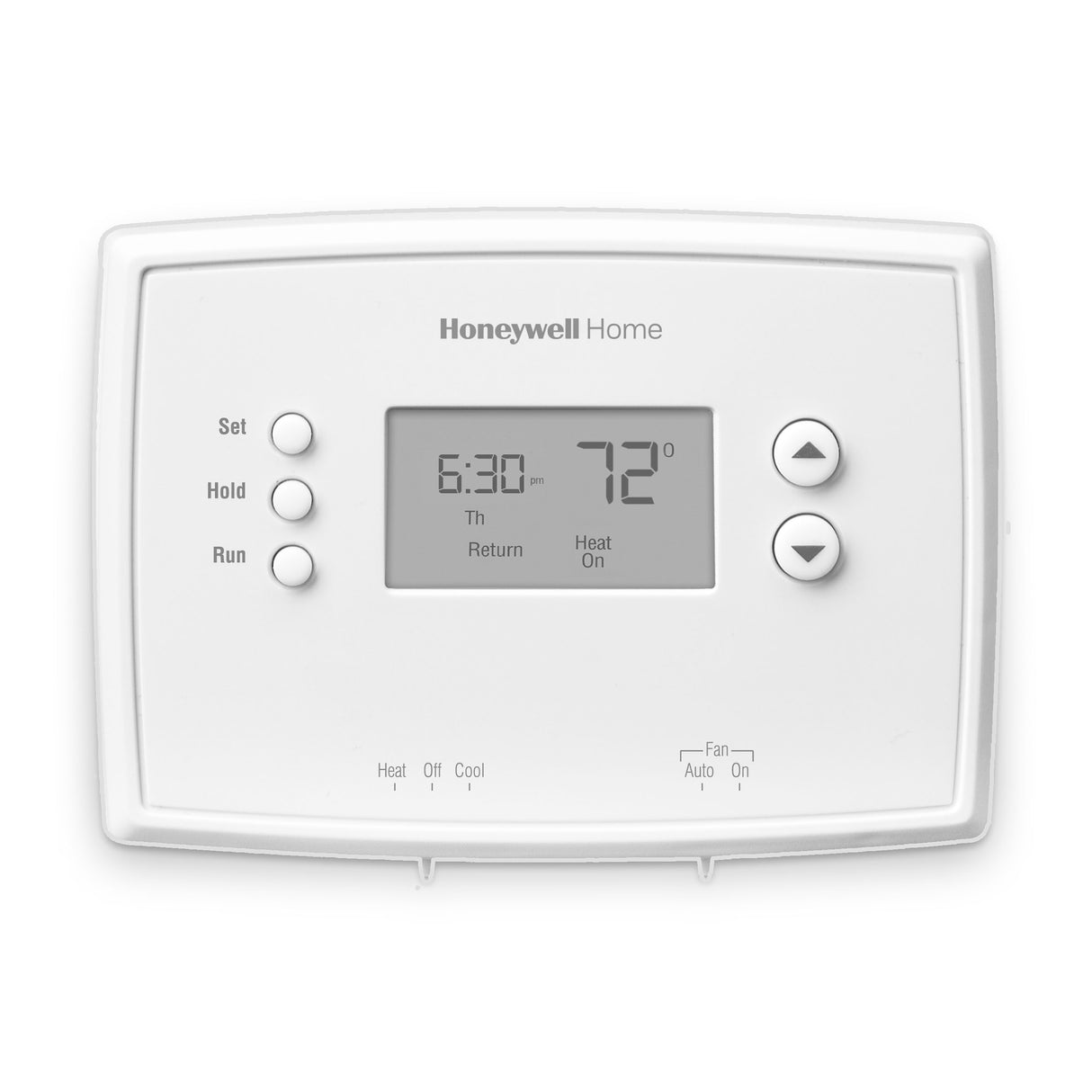 RTH221B1039 1-Week Programmable Thermostat front view