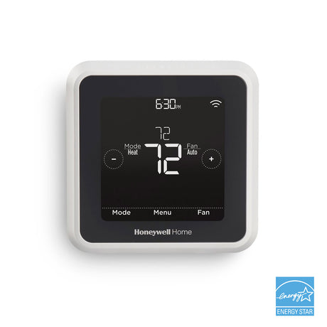 T5 Smart Thermostat with Energy Star Logo - White