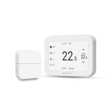 Honeywell Home ElitePRO™ S1200 Smart Thermostat with sensor in celsius - White - Side View