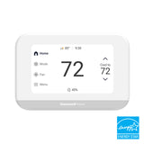 Honeywell Home ElitePRO™ S900 Smart Thermostat in White - Front View- Energy Star Logo