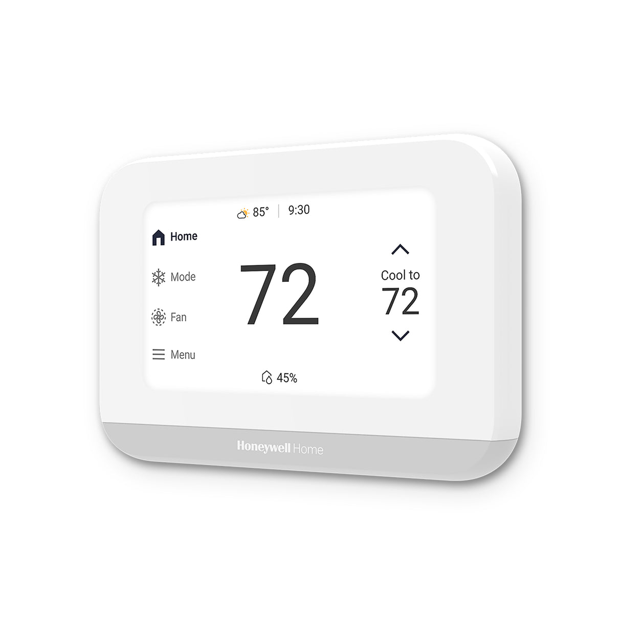 Honeywell Home ElitePRO™ S900 Smart Thermostat in White- Product at Angle