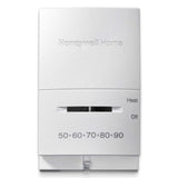 Mercury Free Heat only Low Voltage Thermostat with Heat and Off Switch