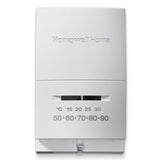 Mercury free cool only thermostat for single stage low voltage systems