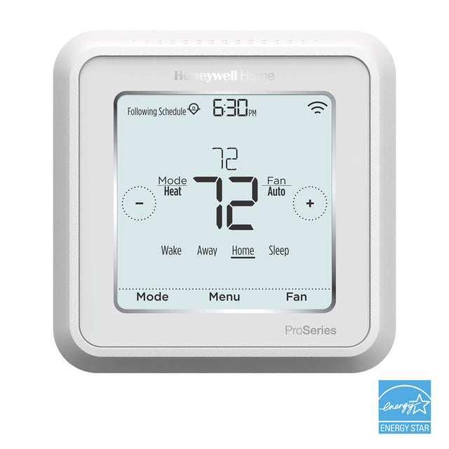 ProdImg;T6 Pro Smart;TH6320WF-c17-6.jpg;WiFi FocusPRO 6000 Programmable Thermostat with Energy Star Logo