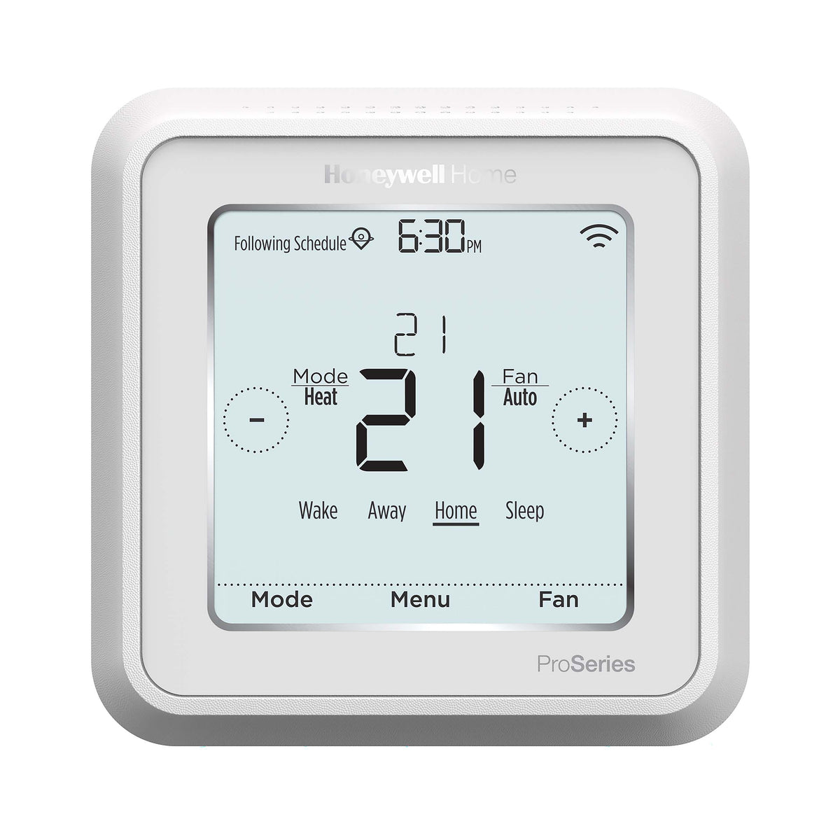 T6 Pro Smart Thermostat with Celsius scale shown