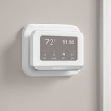 Thermostat Cover Plate Kit with White Thermostat to cover the marks on wall