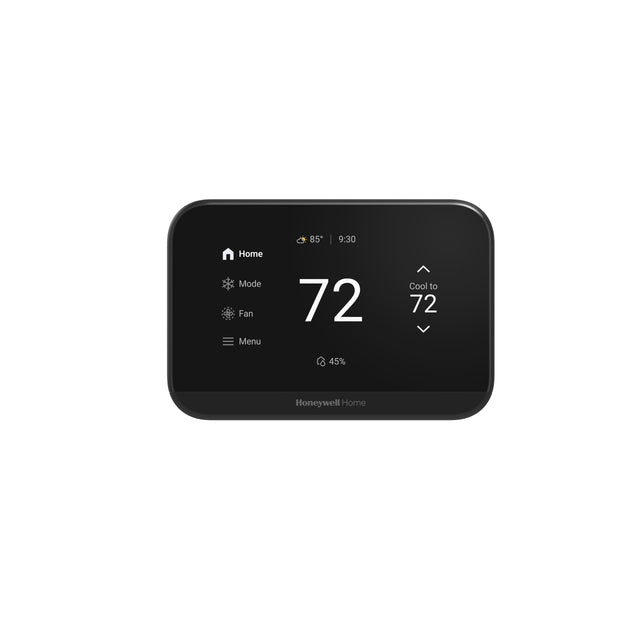 ProdImg;X7B;X7B_c2-6_Black.jpg;Black front facing X7B Smart Thermostat