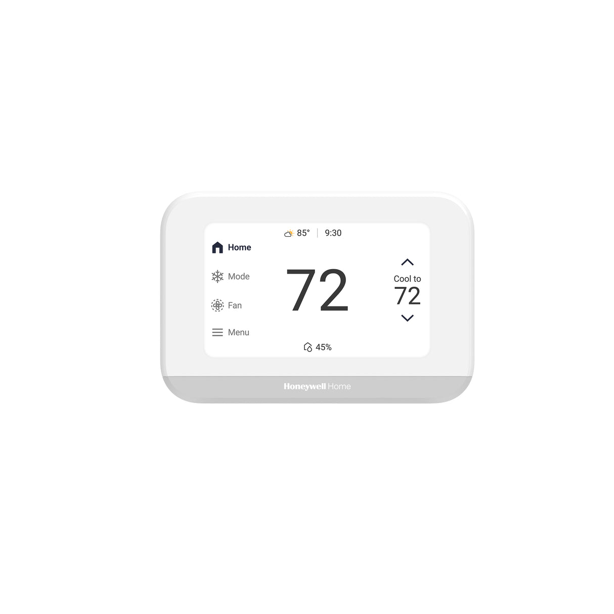White front facing X7B Smart Thermostat