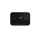 Black front facing display clock on X7B Smart Thermostat