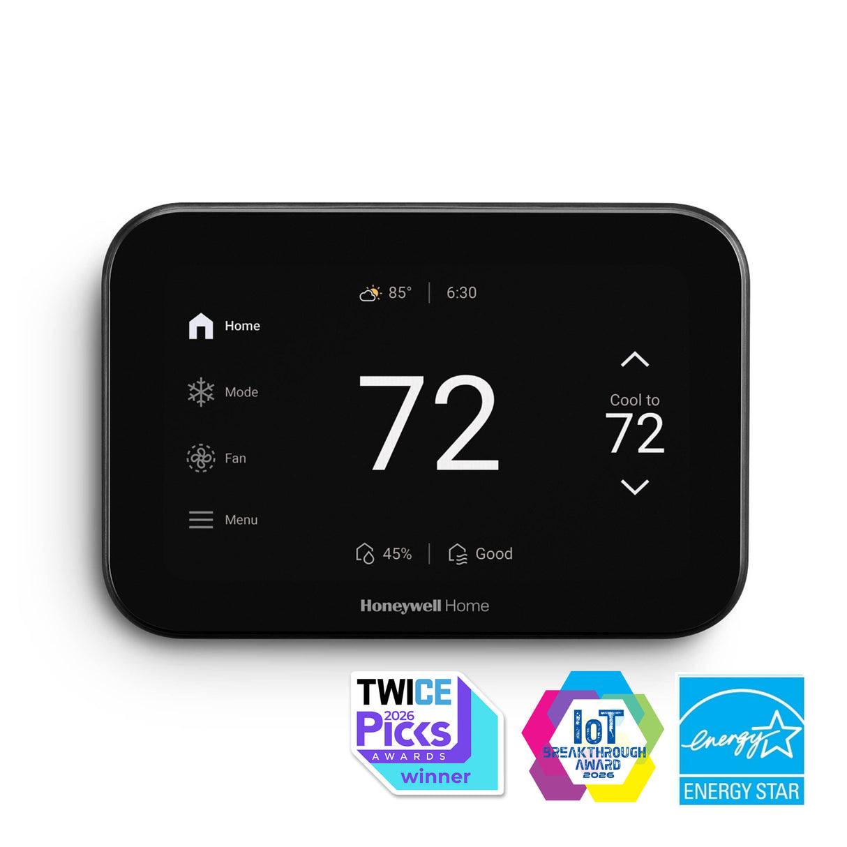 Honeywell Home X8S Wins IoT Breakthrough Award and TWICE Award at CES 2026